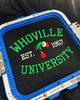 Unwrap Whimsy: The Whoville University Embroidered Christmas Sweatshirt
